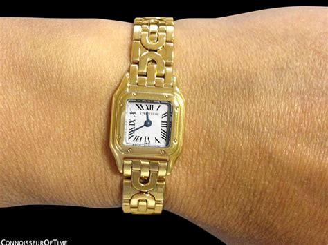 cartier panthere mini usato|cartier panthere small watch.